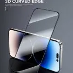 محافظ صفحه نمایش 3D Curved Pro برای iPhone 15 Plus - Clear - برند گرین لاین Green lion