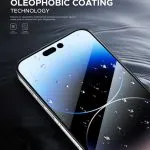محافظ صفحه نمایش 3D Curved Pro برای آیفون 15 - Clear - برند گرین لاین Green lion - تصویر 3