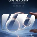 محافظ صفحه نمایش 3D Curved Pro برای آیفون 15 - Clear - برند گرین لاین Green lion - تصویر 5