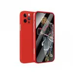 گلس سه‌بعدی 360 درجه کارکاسا + قاب برای iPhone 12 Pro Max (6.7 اینچ) - قرمز - برند گرین لاین Green lion - تصویر 3