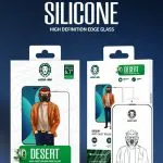 محافظ صفحه‌نمایش گلس‌ای  سه بعدی Desert Round Edge برای iPhone 13/13 Pro/14 (6.1 اینچ) - Cl - برند گرین لاین Green lion - تصویر 5