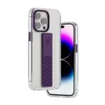 قاب شفاف Graphia iPhone 14 Pro IMD - بنفش - برند لِوِلو Levelo - تصویر 3