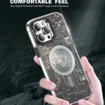 قاب Magnetic Tech Plus برای iPhone 14 Pro Max (6.7 اینچ) - صورتی - برند گرین لاین Green lion - تصویر 9