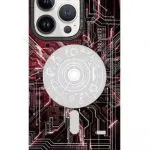 قاب Magnetic Tech Plus برای iPhone 14 Pro Max (6.7 اینچ) - قرمز - برند گرین لاین Green lion - تصویر 9