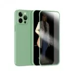 قاب Green 360 Carsaca Plus with  Glass برای iPhone 13 Pro - Ligth Green - برند گرین لاین Green lion
