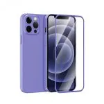 قاب Green 360 Carsaca Plus با گلس معمولی HD برای iPhone 13 Pro Max - Light Bl - برند گرین لاین Green lion - تصویر 5