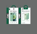 قاب Green 360 Carsaca Plus با گلس معمولی HD برای iPhone 13 Pro Max - Light Gr - برند گرین لاین Green lion - تصویر 2