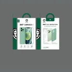 قاب Green 360 Carsaca Plus با گلس معمولی HD برای iPhone 13 Pro Max - Light Gr - برند گرین لاین Green lion - تصویر 7