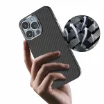 قاب Green Carbon Pro با حلقه دوربین فلزی برای iPhone 13 Pro Max (6.7 اینچ) - آبی - برند گرین لاین Green lion - تصویر 3
