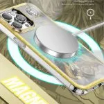 قاب Magnetic Warrior برای iPhone 14 Pro Max (6.7 اینچ) - بنفش - برند گرین لاین Green lion - تصویر 2