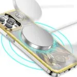 قاب Magnetic Warrior برای iPhone 14 Pro Max (6.7 اینچ) - بنفش - برند گرین لاین Green lion - تصویر 4