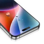 محافظ صحنه 3D Corning Pro برای iPhone 15 Pro Max - Clear - برند گرین لاین Green lion - تصویر 4
