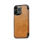 کیف پول چرمی  PU برای iPhone 13 Pro (6.1 اینچ) - قهوه ای - برند گرین لاین Green lion - تصویر 3