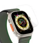 محافظ کامل شفاف گلس ای Ultra HD برای اپل واچ 49 میلی متری - شفاف - برند گرین لاین Green lion - تصویر 4