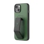 قاب چرمی Morphix Gripstand iPhone 14 Plus - Forest Green - برند لِوِلو Levelo - تصویر 3