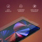 محافظ صفحه نمایش‌ای شفاف شفاف برای iPad Pro 5 (2021) - برند لِوِلو Levelo - تصویر 5