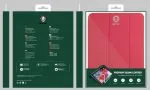 قاب چرمی ممتاز مداد برای iPad10 10.9 اینچی 2022 - قرمز - برند گرین لاین Green lion - تصویر 2