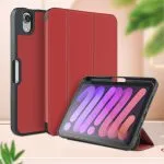 قاب چرمی ممتاز مداد برای iPad10 10.9 اینچی 2022 - قرمز - برند گرین لاین Green lion - تصویر 3