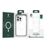 قاب مغناطیسی خلاقانه ضد ضربه 360 درجه برای آیفون 14 (6.1 اینچ) - پاک - برند گرین لاین Green lion