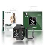 قاب محافظ محافظ  slim با گلس برای اپل واچ 40 میلی متری - مشکی - برند گرین لاین Green lion - تصویر 2