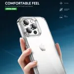 قاب مغناطیسی خلاقانه ضد شوک 360 درجه برای iPhone 14 Pro (6.1 اینچ) - Clear - برند گرین لاین Green lion - تصویر 6