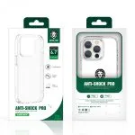 قاب محافظ ابری مات Anti-Shock Pro برای iPhone 14 Pro (6.1 اینچ) - Clear - برند گرین لاین Green lion