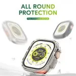 قاب محافظ سری اولترا برای اپل واچ 49 میلی‌متری - شفاف - برند گرین لاین Green lion