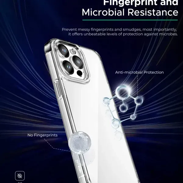 قاب Crystal Clear برای iP15 Plus - Clear - برند گرین لاین Green lion