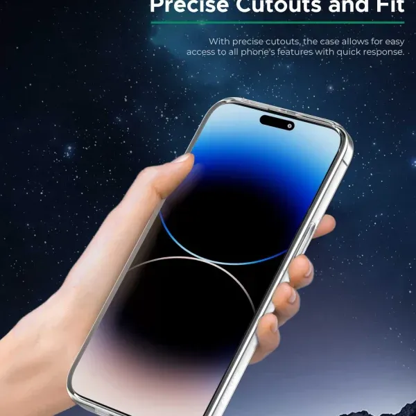 قاب Crystal Clear برای iP15 - Clear - برند گرین لاین Green lion - تصویر 8