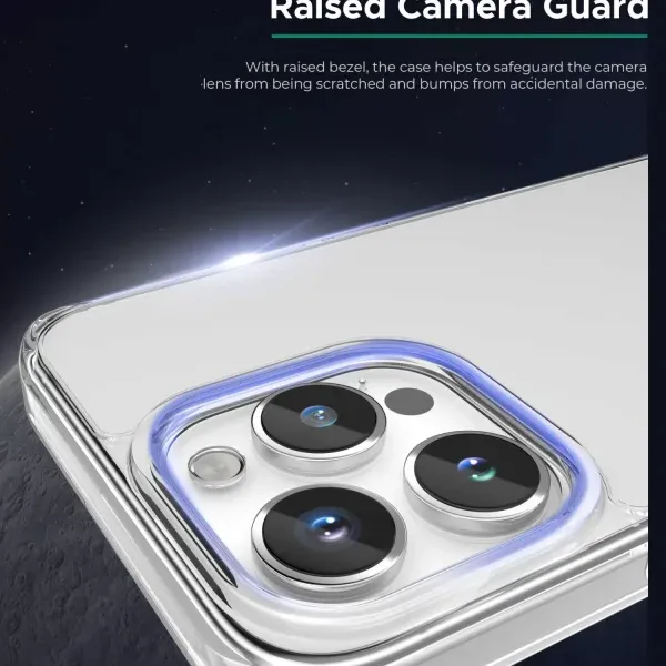 قاب Crystal Clear برای iP15 Plus - Clear - برند گرین لاین Green lion - تصویر 9