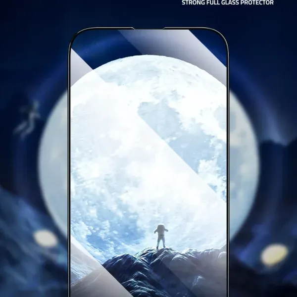 محافظ تمام صفحه Green 9H Steve Glass Strong برای iPhone 14 Pro (6.1 اینچ) - Clear  - برند گرین لاین Green lion
