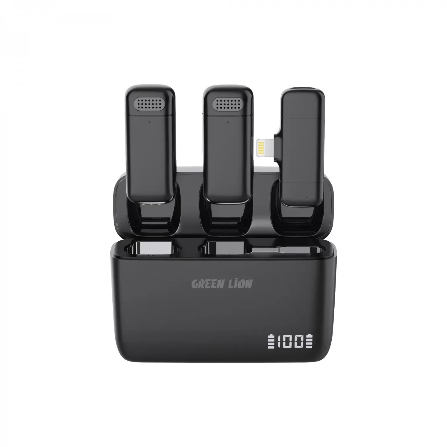 میکروفن یقه ای گرین لاین مدل Duo Cast Lightning