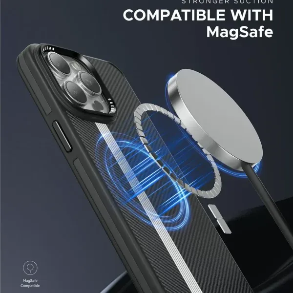 کیف Kevlar Designo برای iPhone 15 Pro Max -Titanium - برند گرین لاین Green lion - تصویر 3