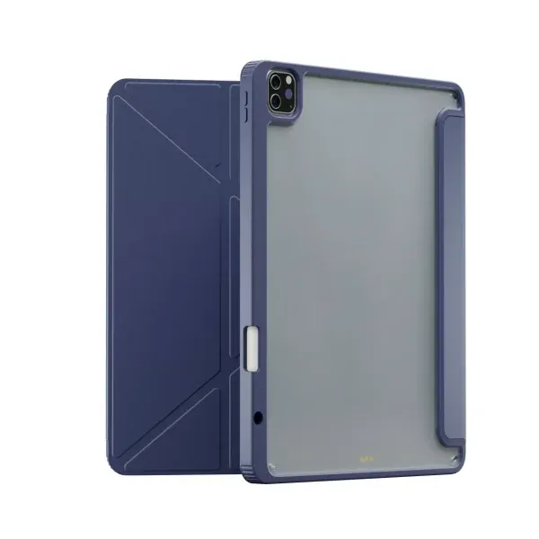 کاور هیبریدی Clear Back برای iPad Pro 12.9 - آبی را تبدیل کنید - برند لِوِلو Levelo