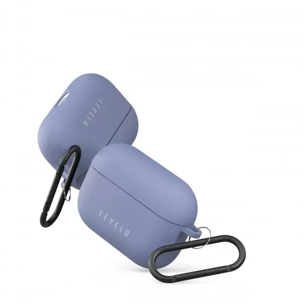 قاب محافظ گورا سیلیکون Airpods Pro - آبی - برند لِوِلو Levelo