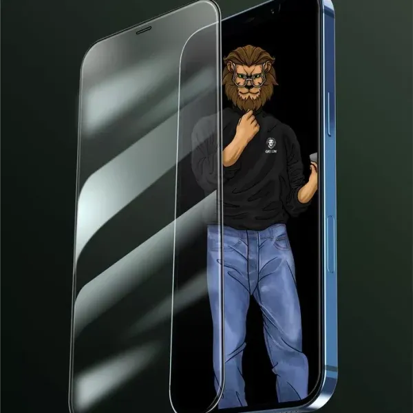 محافظ تمام صفحه Green 9H Steve Glass Strong برای iPhone 11 Pro Max - Clear  - برند گرین لاین Green lion