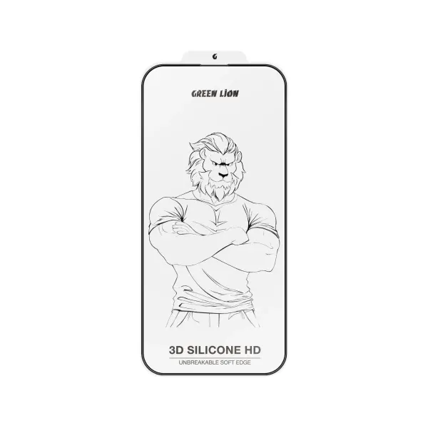محافظ صفحه نمایش گرین لاین مدل 3D Silicone Plus مناسب برای iphone 16 Pro Max