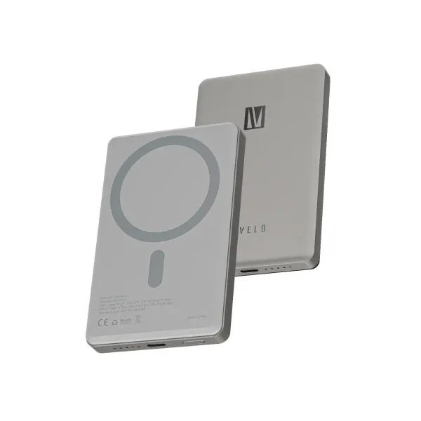 پاوربانک لولو مدل MagSafe Aluminum ظرفیت 10000 میلی امپر ساعت