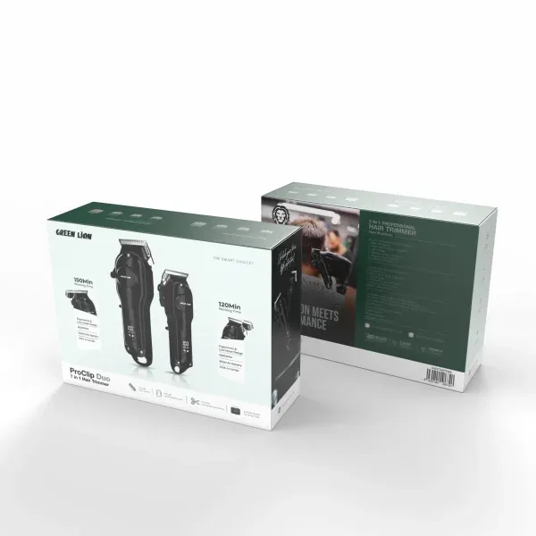 اصلاح کننده مو PROCLIP DUO 7 در 1 - مشکی - برند گرین لاین Green lion