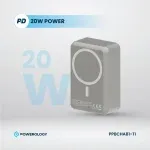 پاور بانک پاورولوژی مدل PPBCHA81 با ظرفیت 30000 میلی آمپر ساعت