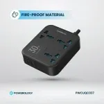 چندراهی و محافظ برق پاورولوژی مدل PWCUQC037