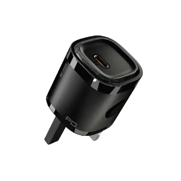 شارژر دیواری MINI PD PD 20W انگلستان - مشکی - برند گرین لاین Green lion