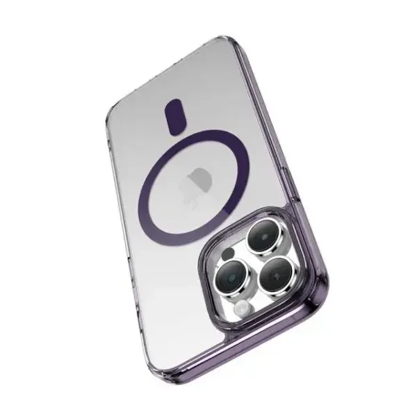 CASE MAGNETIC PRO MAX ضد ضربه برای iPhone 14 PRO MAX (6.7 اینچ) - بنفش - برند گرین لاین Green lion