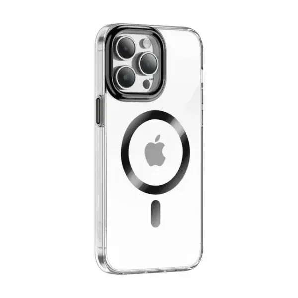 CLEAR MAGSAFE 2 CASE برای آیفون 14 (6.1 اینچ) PRO - BLACK - برند گرین لاین Green lion