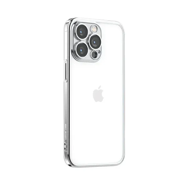 قاب TPU آبکاری GREEN Mars برای IPHONE 13 PRO (6.1 اینچ) - نقره ای - برند گرین لاین Green lion