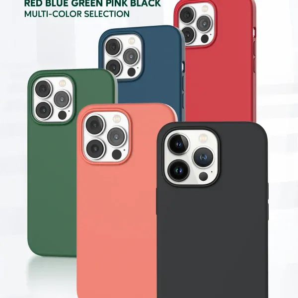 قاب سیلیکونی GREEN LUSSO MAGSAFE 360 برای IPHONE 13 PRO (6.1 اینچ) - سبز - برند گرین لاین Green lion