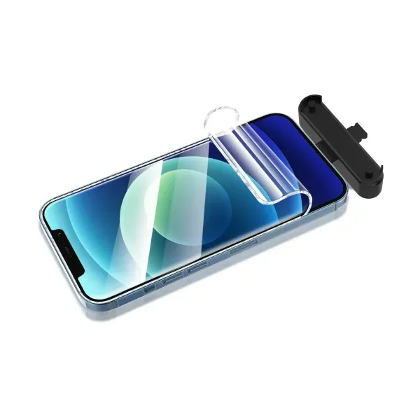 محافظ صفحه 360 درجه سبز ZERO SENSE NANO HD برای iPhone 12 / 12 PRO (6.1 اینچ) - CLEAR - برند گرین لاین Green lion