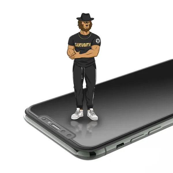 محافظ صفحه GREEN 3D SECURITY PRO HD GLASS برای آیفون 12 PRO MAX 6.7 اینچی - مشکی - برند گرین لاین Green lion