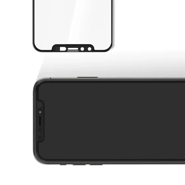 محافظ صفحه GREEN 3D SECURITY PRO HD GLASS برای آیفون 12 PRO 6.1 اینچی - مشکی - برند گرین لاین Green lion