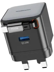 شارژر دیواری پاورولوژی مدل PWCUQC032